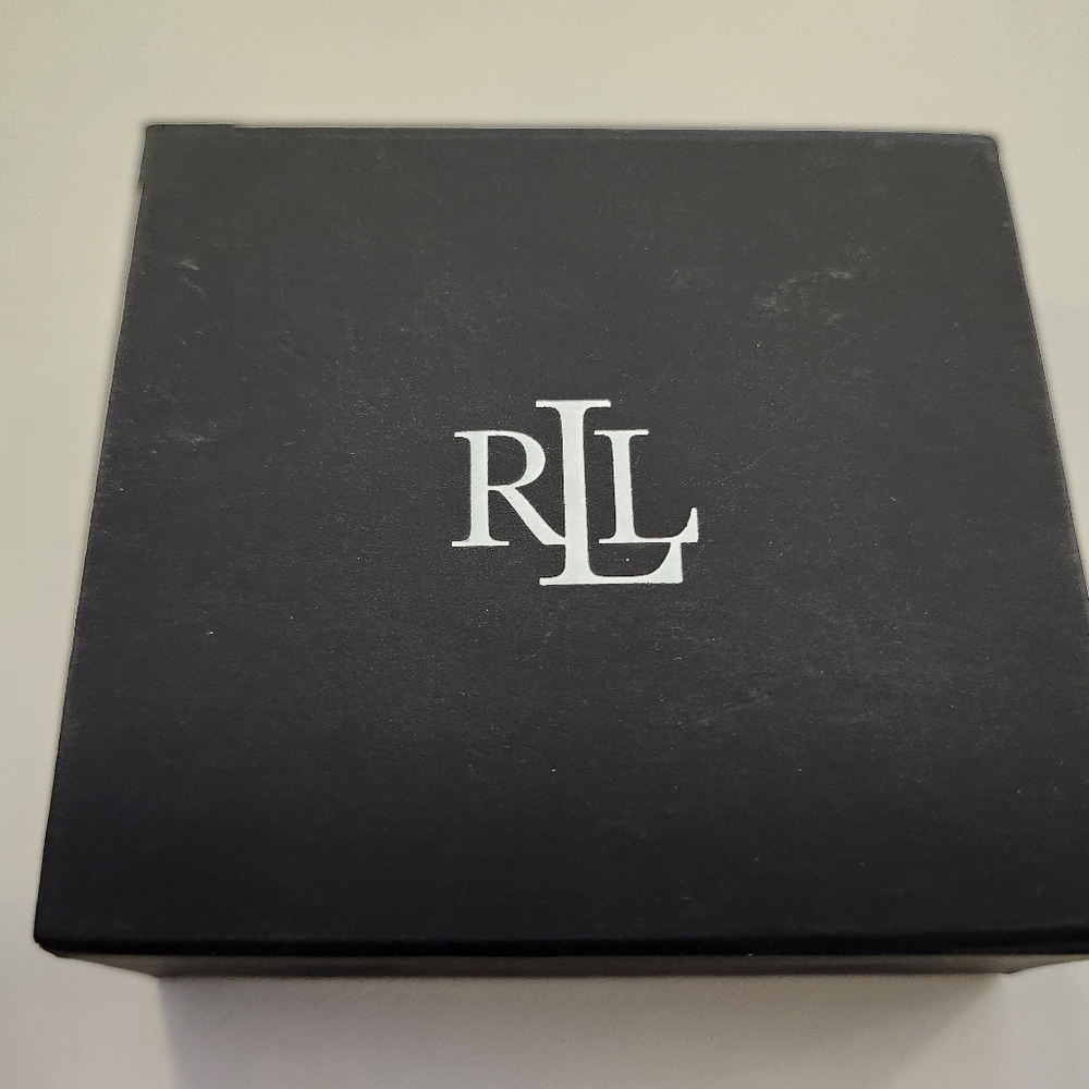 NWT Ralph Lauren Gold-Tone Gold-Tone Pavé & Color Light Gree Stone Drop Earrings - Picture 2 of 3